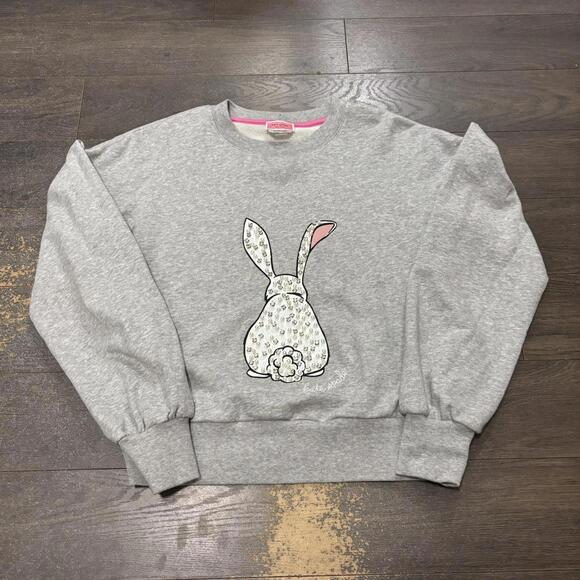 kate space New York bunny rabbit crewneck sweatshirt - Picture 3 of 7